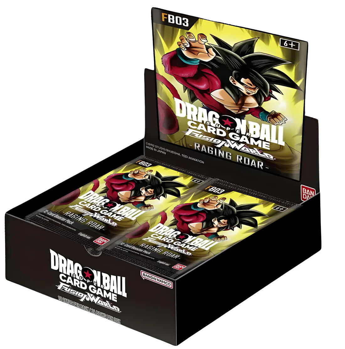 Fusion World Raging Roar FB03 Booster Display (24) - Dragon Ball Super Card Game - EN Fusion World Raging Roar FB03 Booster Display (24) - Dragon Ball Super Card Game - EN