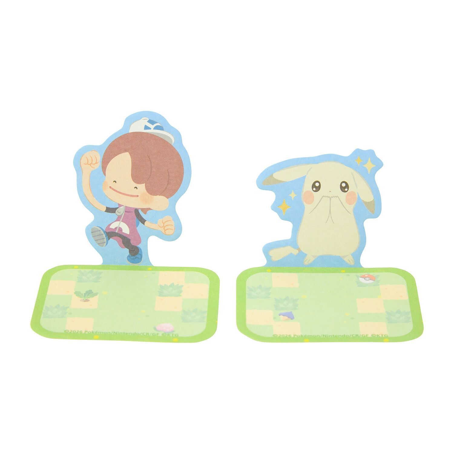 Pikachu & Ditto Stand Sticky Note