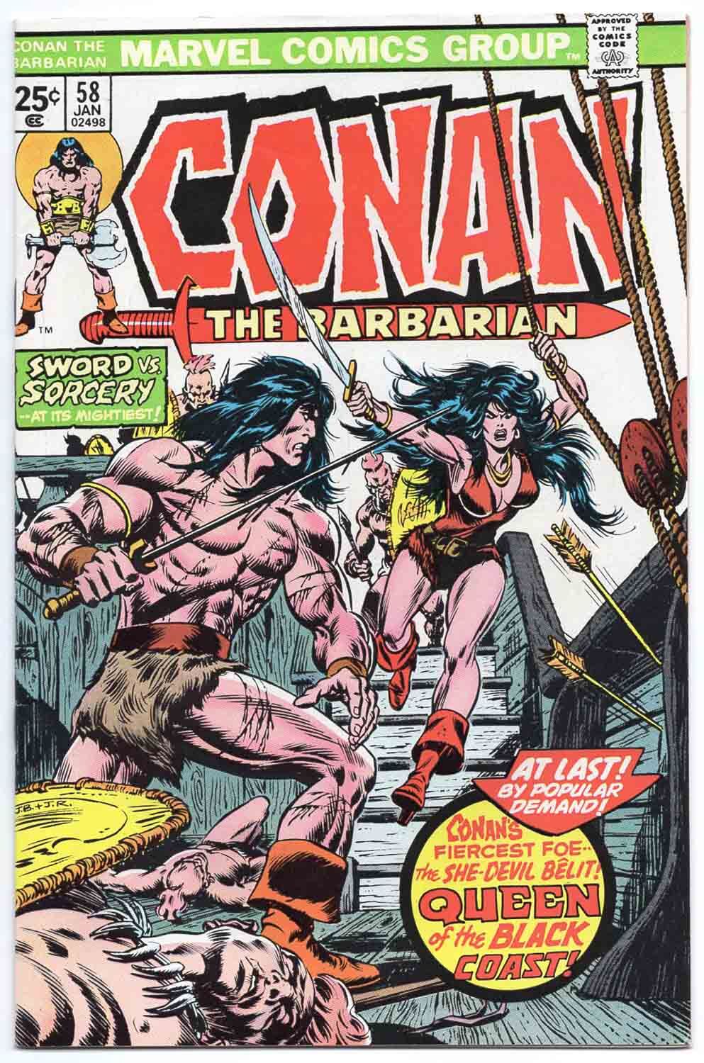 Conan the Barbarian #58