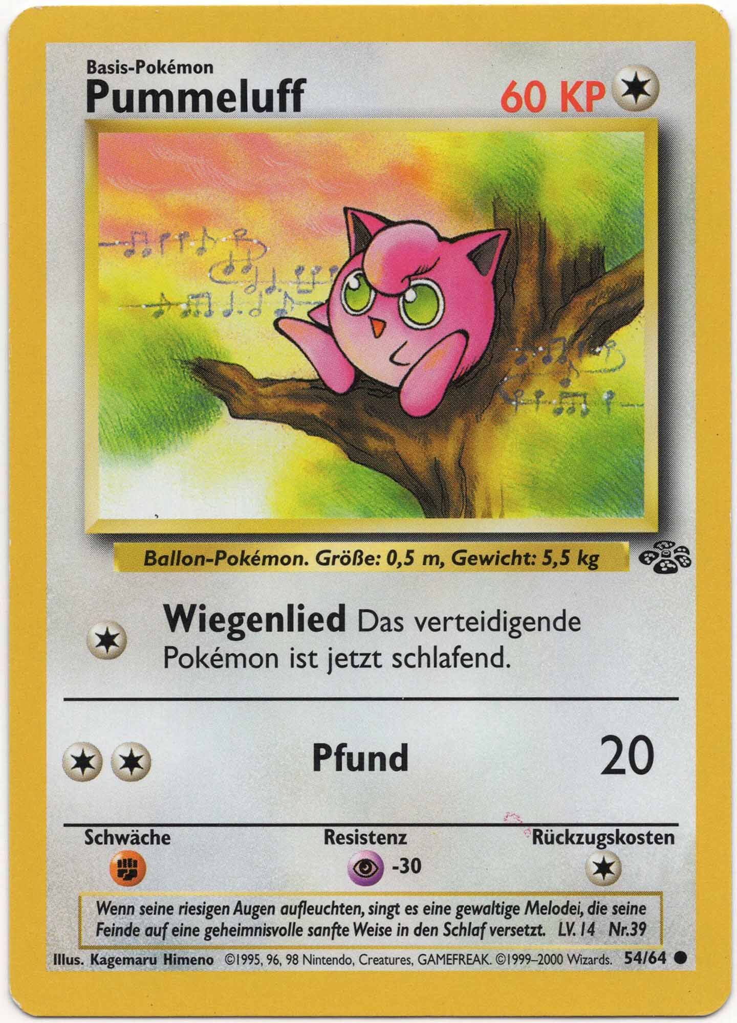 pummeluff-54-64-pok-mon-tcg Pummeluff - 54/64 - Pokémon TCG