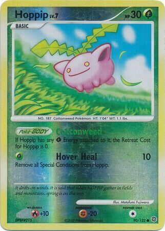 Hoppip - 90/132 - Reverse Holo - EN