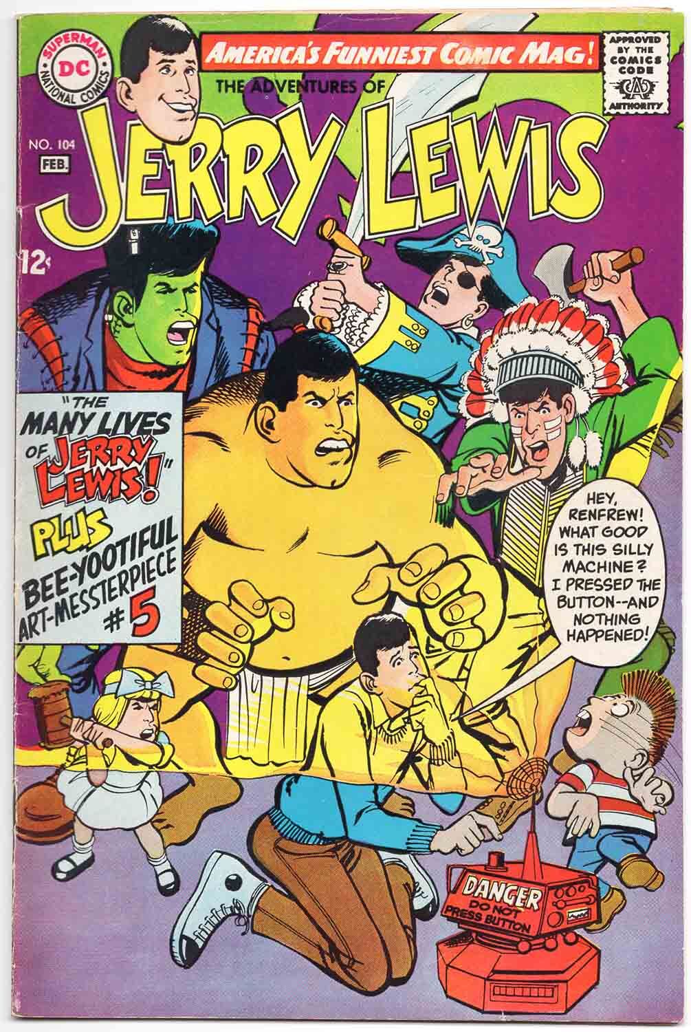 Adventures of Jerry Lewis #104