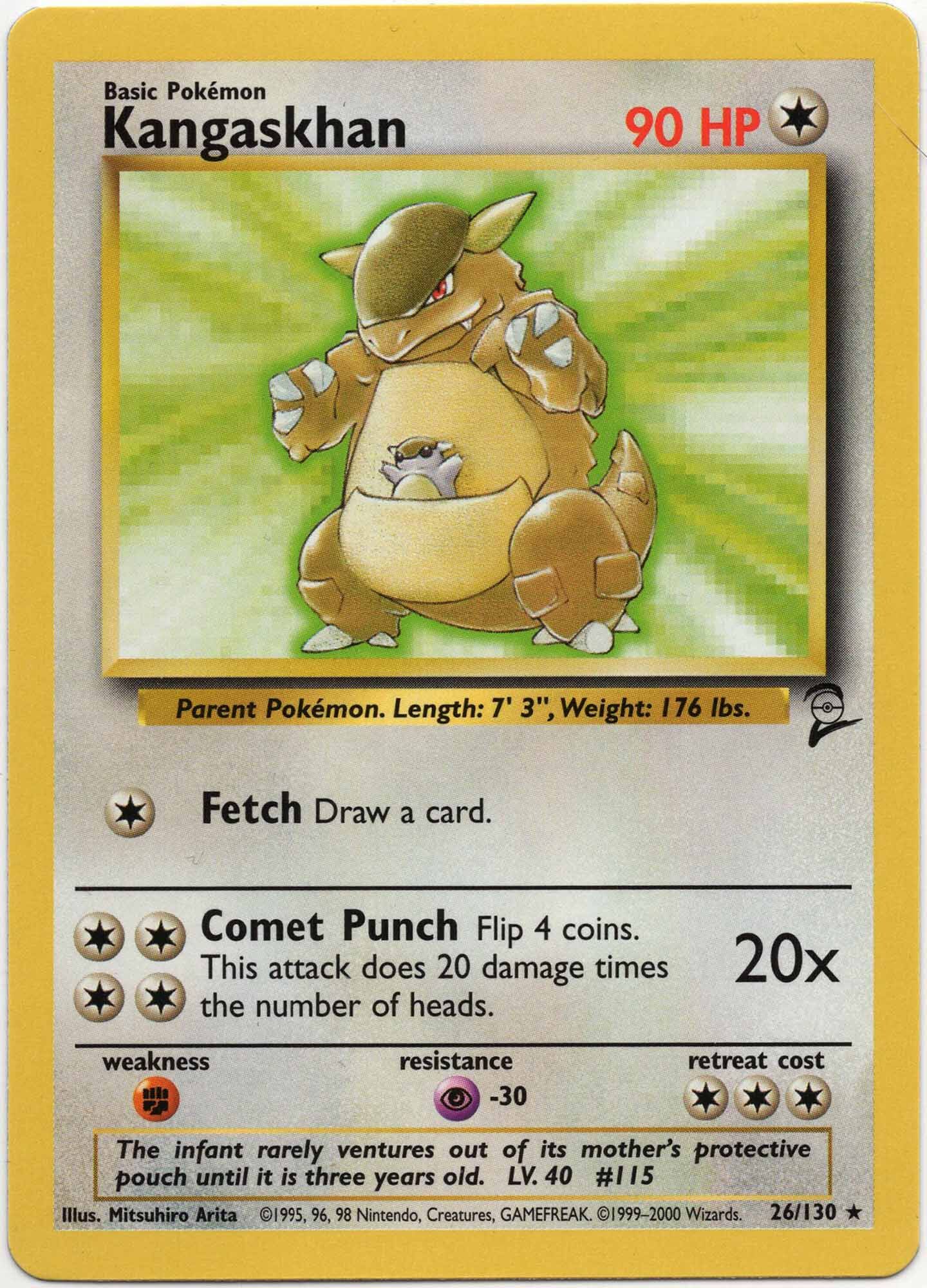 kangaskhan-26-130-pok-mon-tcg Kangaskhan - 26/130 - Pokémon TCG