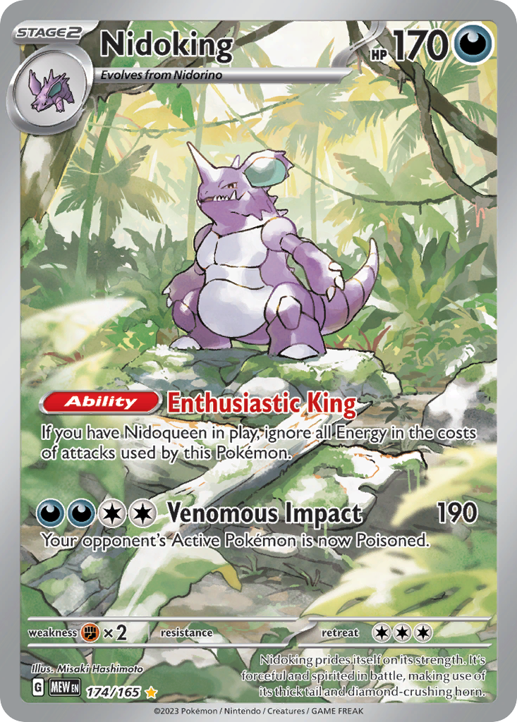 Nidoking - 174/207 - EN