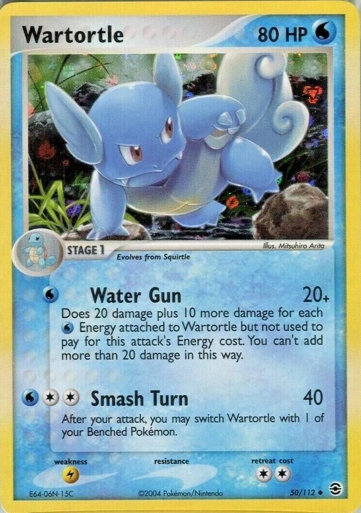 Wartortle - 50/112 - Reverse Holo - EN Wartortle - 50/112 - Reverse Holo - EN