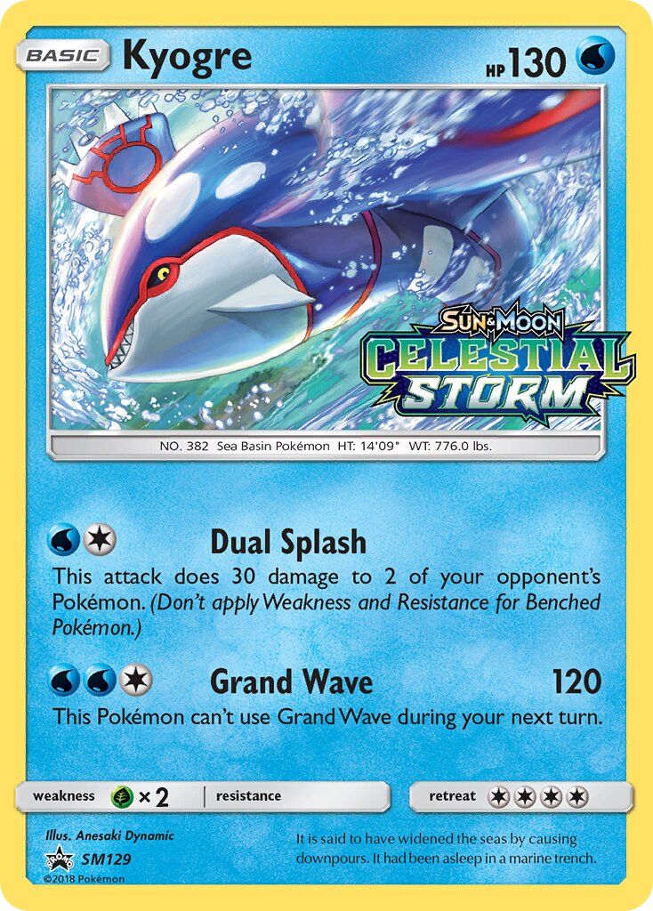 Kyogre - SM129/SM129 - EN