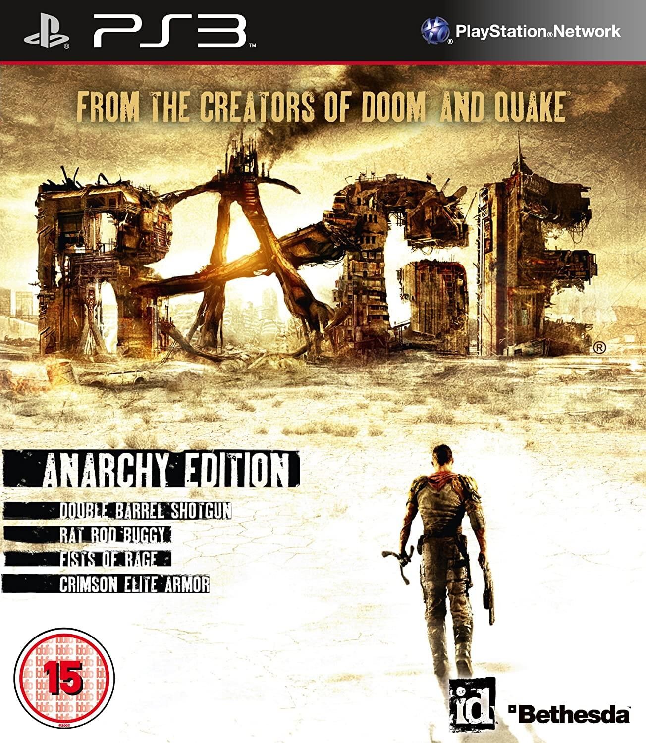 Rage [Anarchy Edition] - Con confezione originale - PS3
