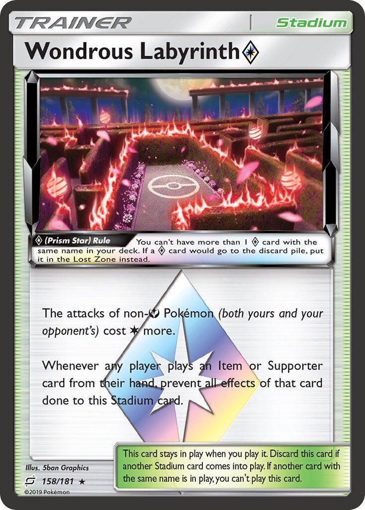 Wondrous Labyrinth Prism Star - 158/181 - EN Wondrous Labyrinth Prism Star - 158/181 - EN