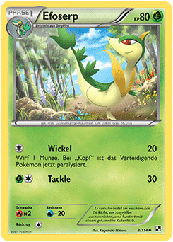 Efoserp - 3/114 - Reverse Holo - Pokémon TCG - Near Mint - DE