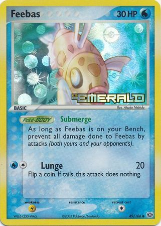 Feebas - 49/106 - Reverse Holo - EN Feebas - 49/106 - Reverse Holo - EN