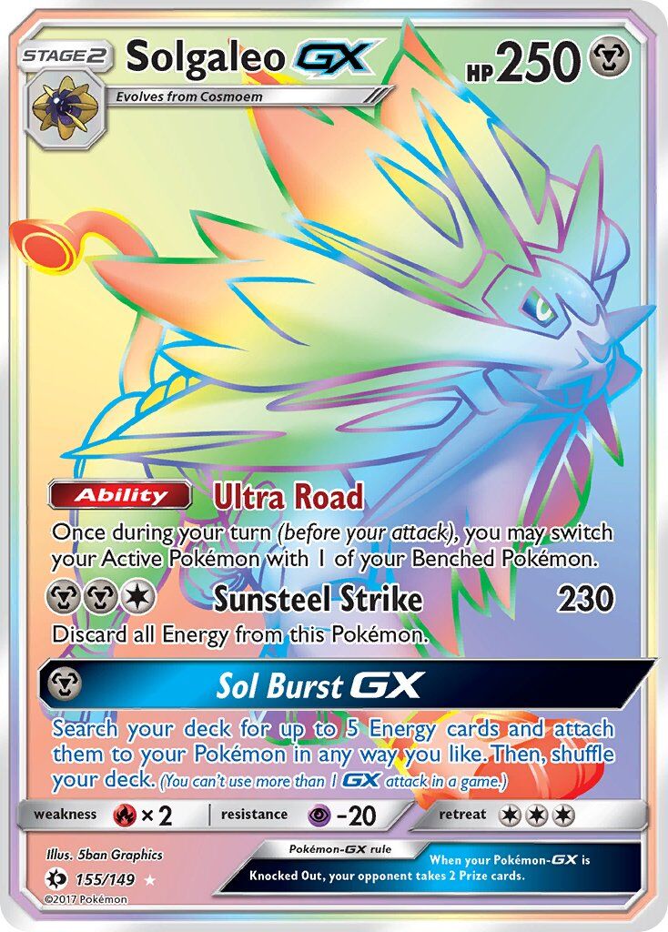 Solgaleo-GX - 155/149 - EN Solgaleo-GX - 155/149 - EN