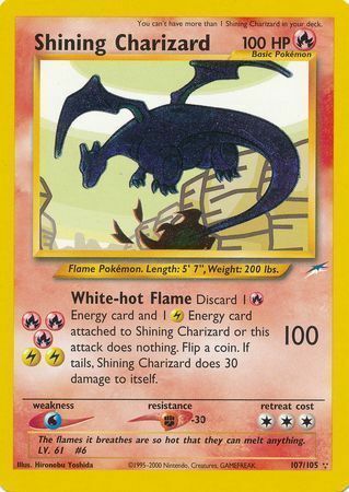 Shining Charizard - 107/113 - Unlimited - EN Shining Charizard - 107/113 - Unlimited - EN