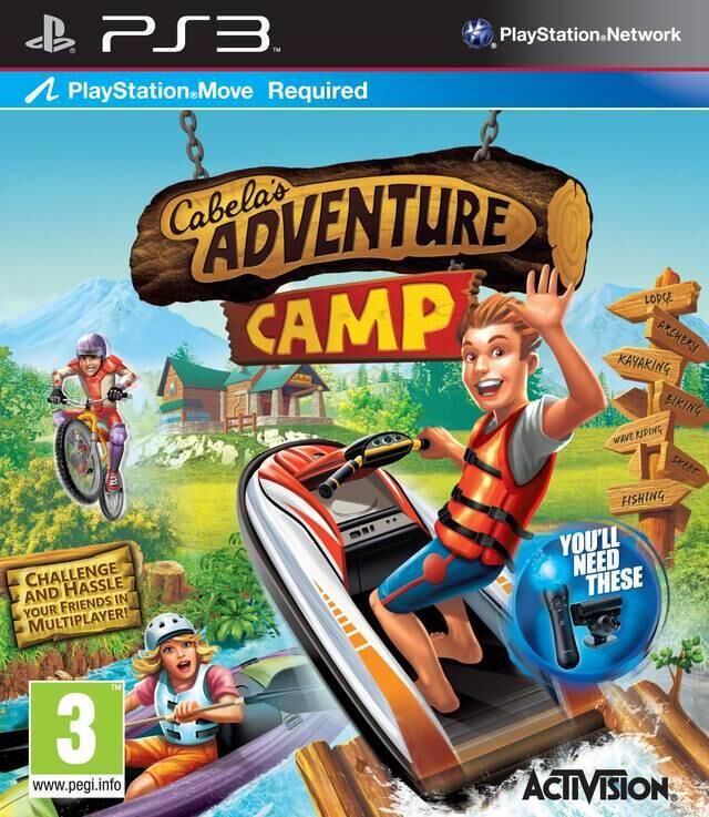 Cabela's Adventure Camp - OVP - PS3