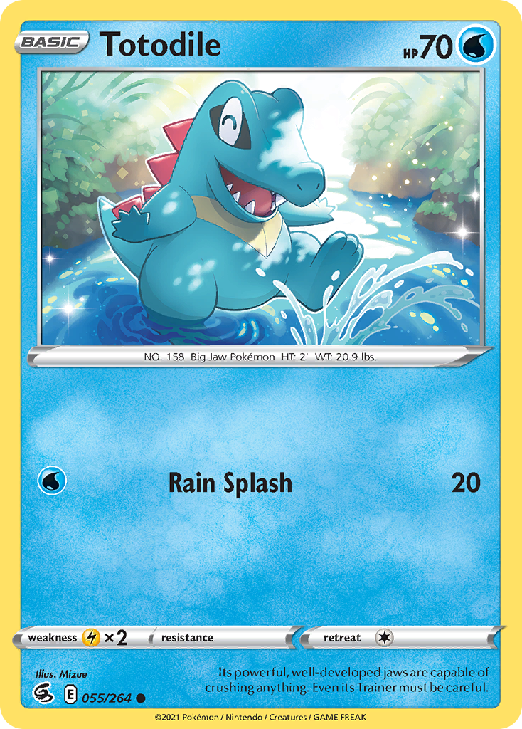 Totodile - 055/264 - EN Totodile - 055/264 - EN