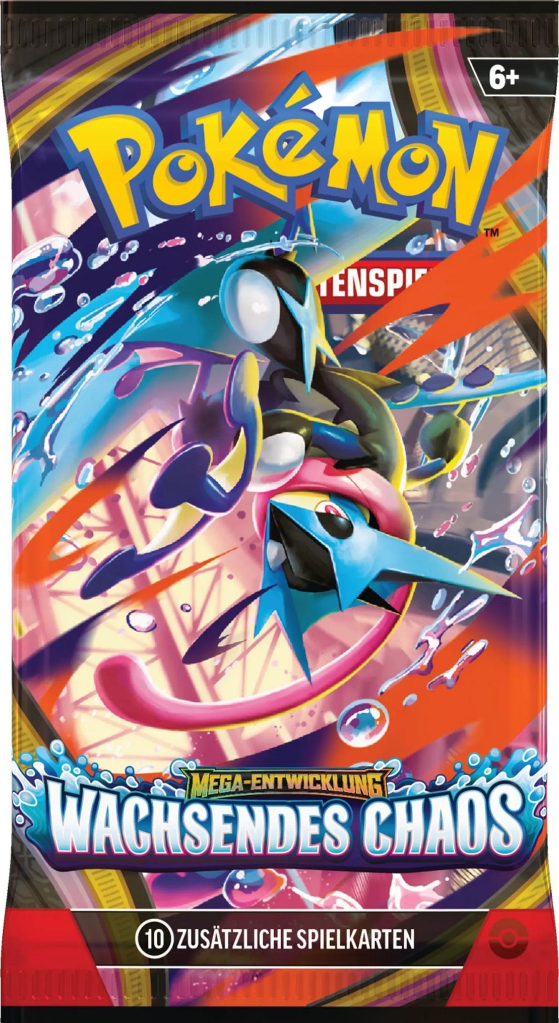 Pokémon TCG: Mega-Entwicklung (ME04) - Wachsendes Chaos - 1 Random Booster Pack - DE Pokémon TCG: Mega-Entwicklung (ME04) - Wachsendes Chaos - 1 Random Booster Pack - DE
