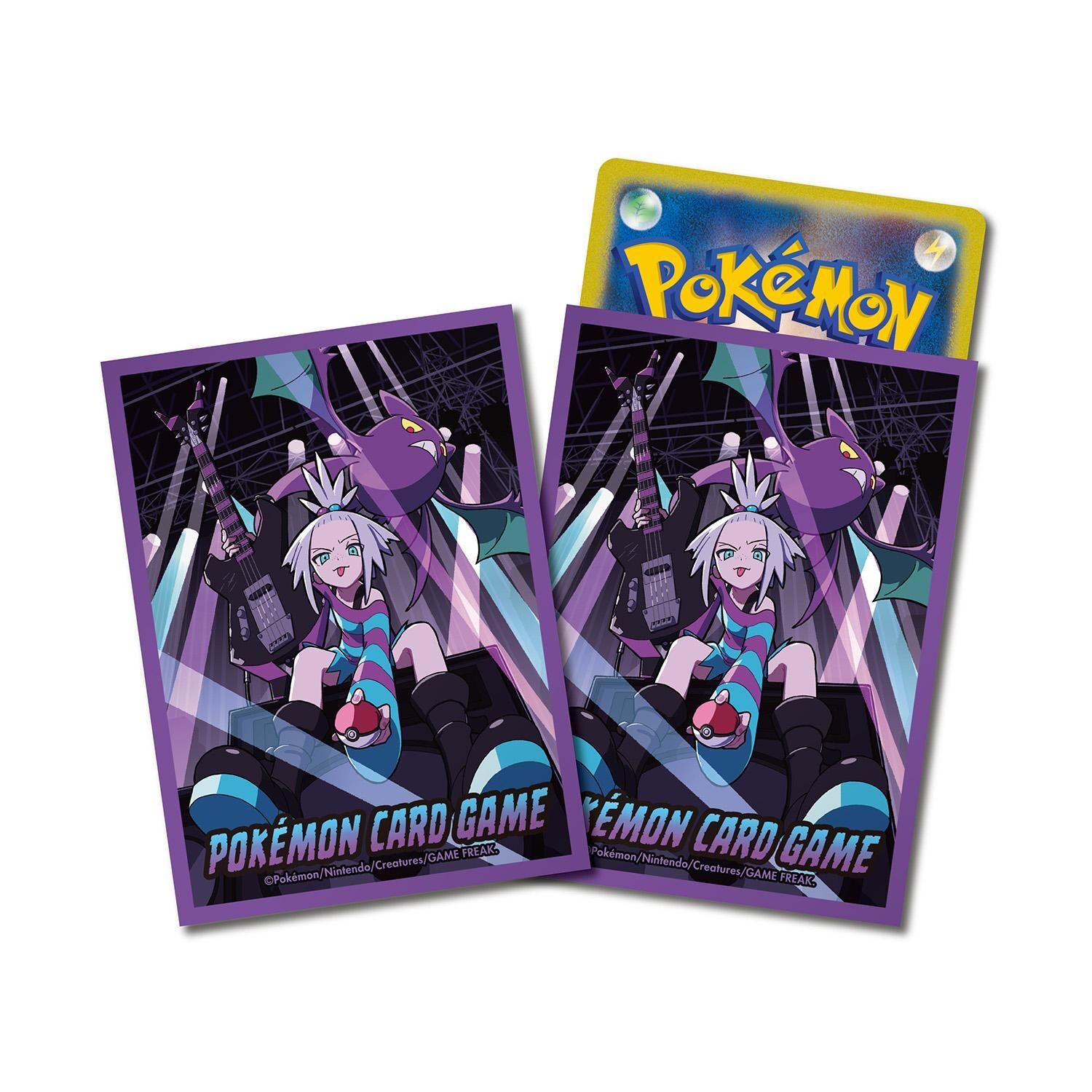 Pokemon Center Deck Sleeves Shield - Roxie & Crobat