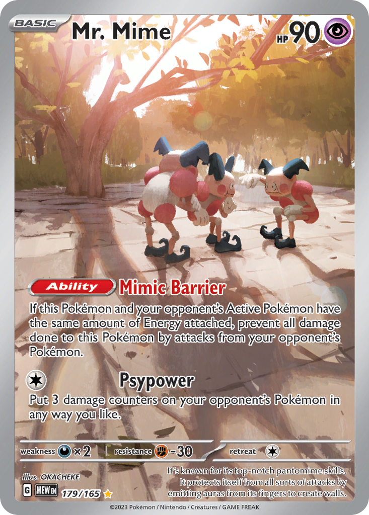 Mr. Mime - 179/207 - EN