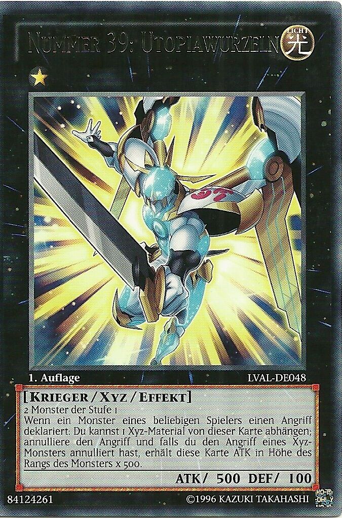 Nummer 39: Utopiawurzeln - Yu-Gi-Oh!