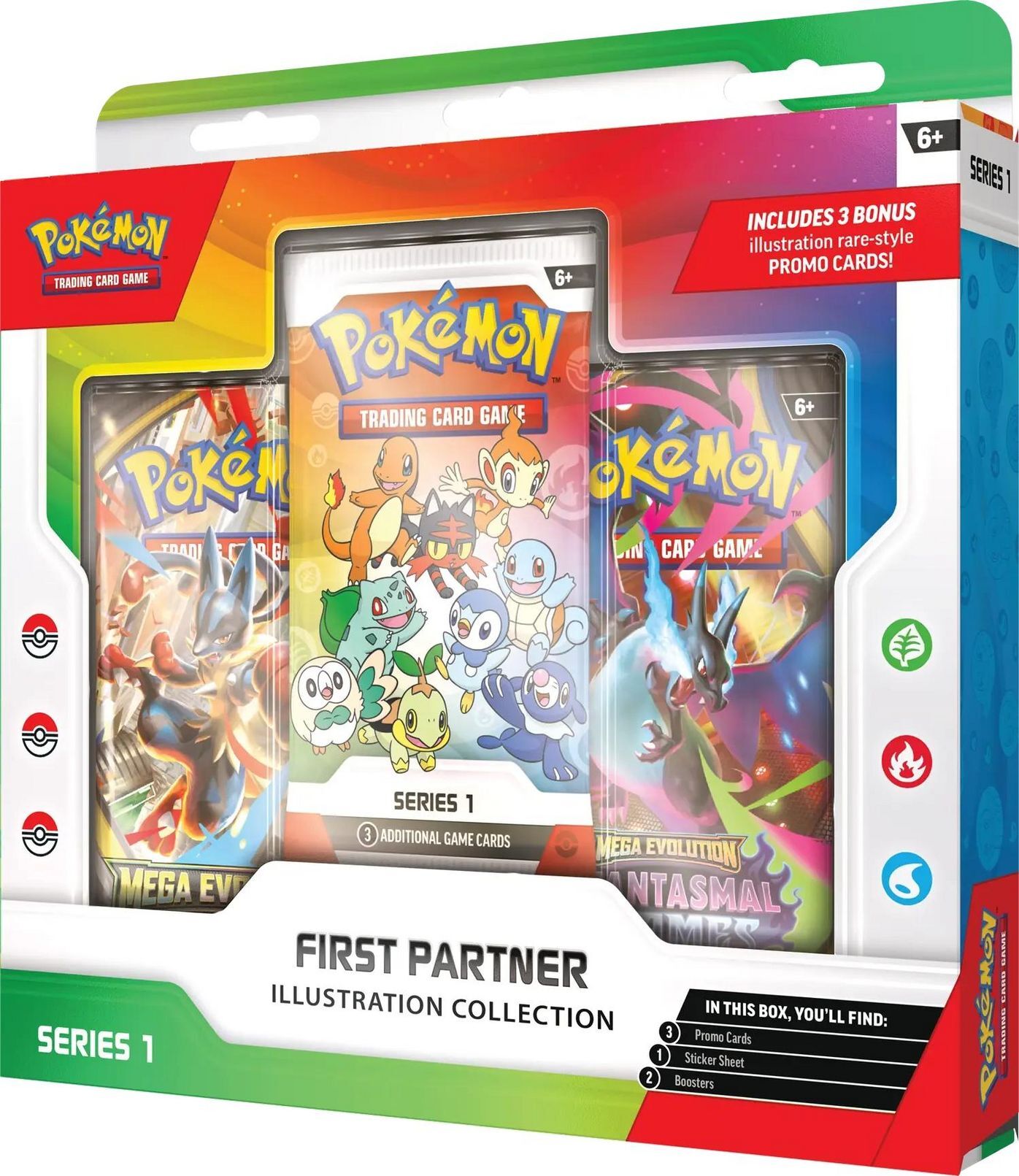 Pokémon TCG: First Partner Illustration Collection - Series 1 - EN