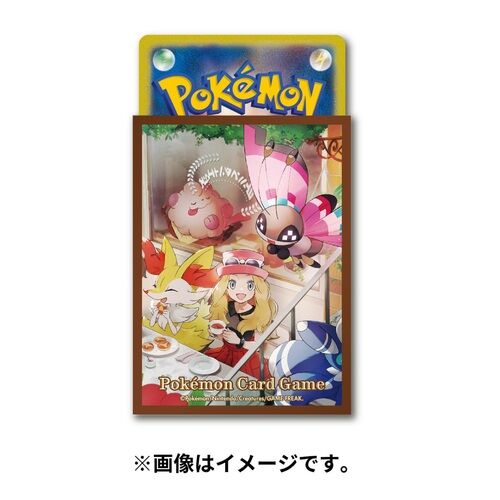 Pokemon Sleeves / Hüllen Card Game Deck - Shield Flower Serena