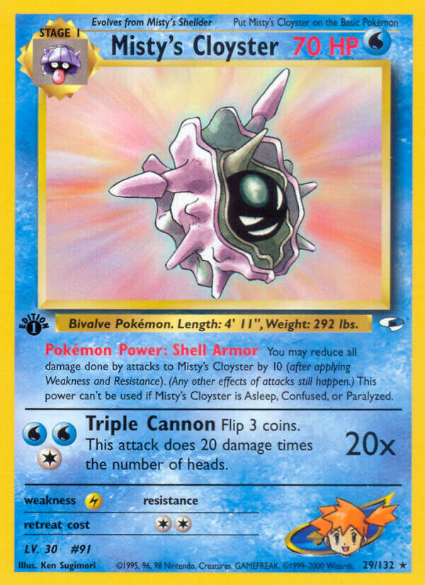 Misty’s Cloyster - 29/132 - EN