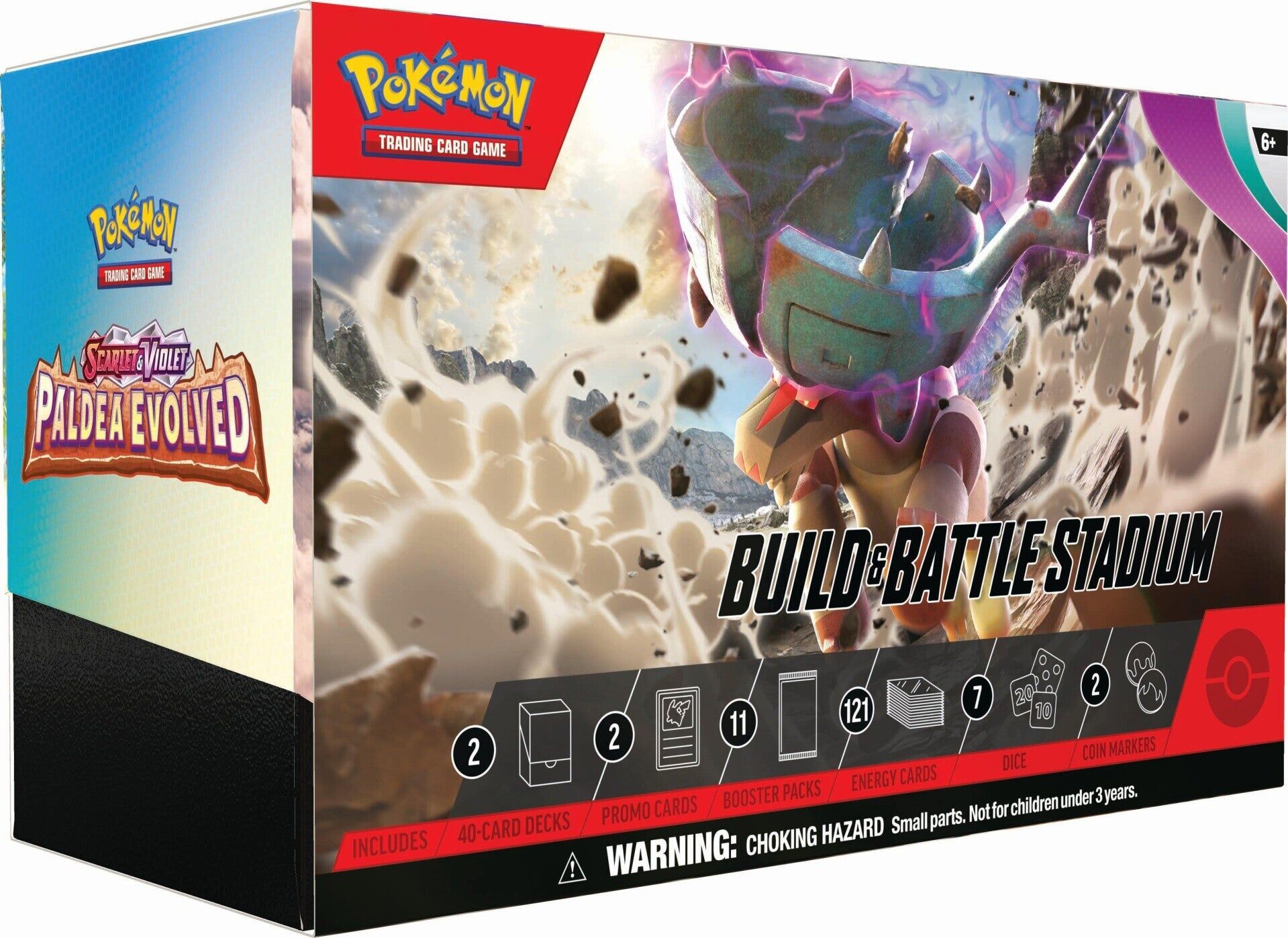 Pokémon TCG: Scarlet & Violet - Paldea Evolved Build & Battle Stadium - EN Pokémon TCG: Scarlet & Violet - Paldea Evolved Build & Battle Stadium - EN