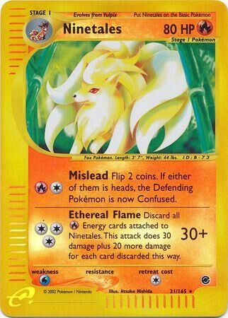 Ninetales - 21/165 - Reverse Holo - EN