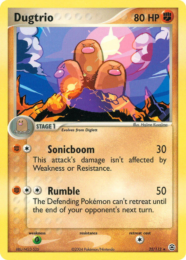 Dugtrio - 22/112 - EN