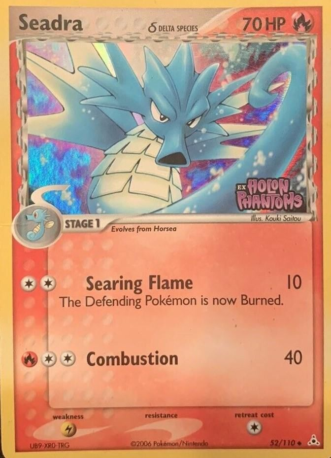 Seadra - 52/110 - Reverse Holo - EN