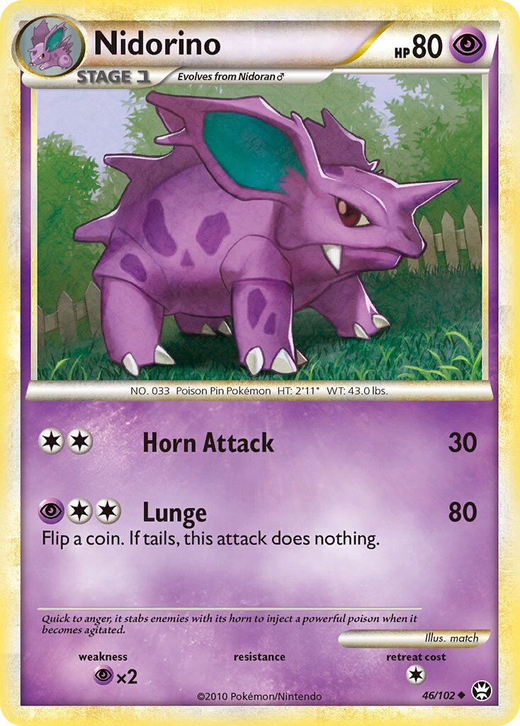 Nidorino - 46/103 - EN