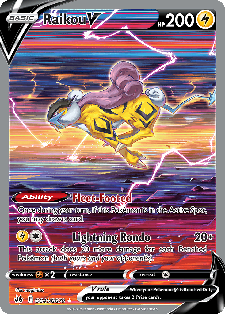 Raikou V - GG41/GG70 - EN Raikou V - GG41/GG70 - EN
