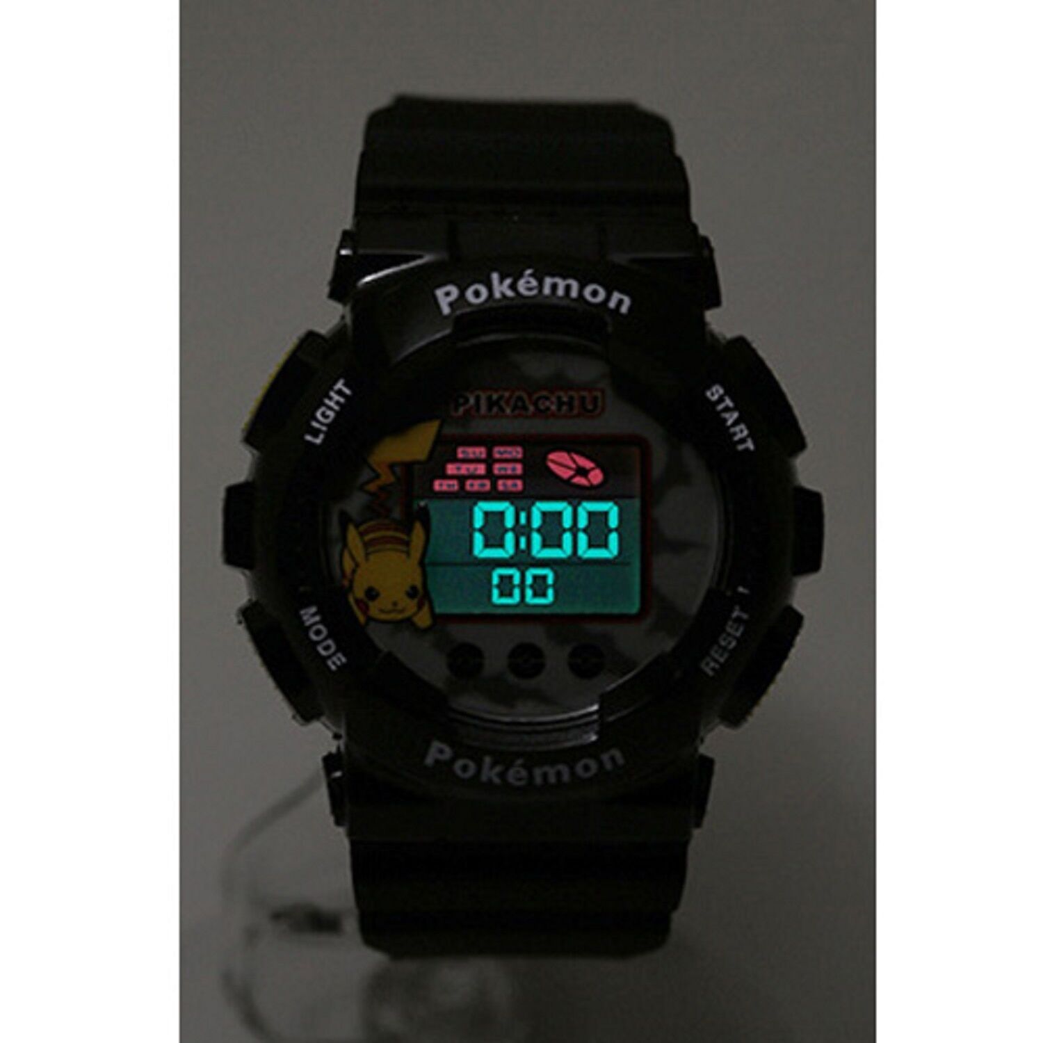 Pokémon Center Original Digital Watch Black