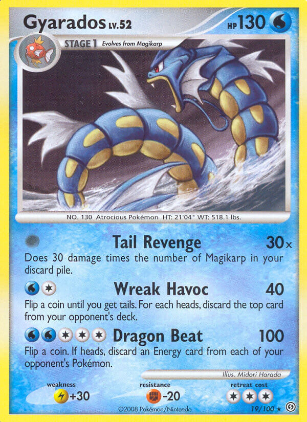 Gyarados - 19/100 - EN