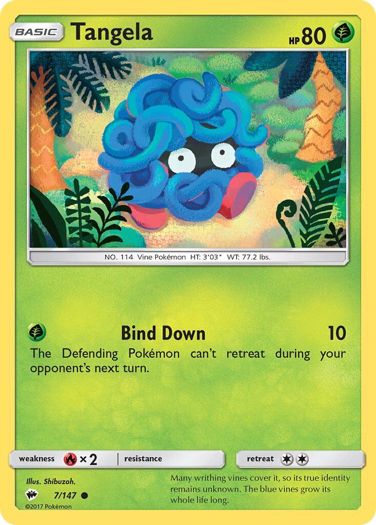 tangela-7-147-pokemon-tcg-lightly-played-en Tangela - 7/147 - Pokémon TCG - Lightly Played - EN