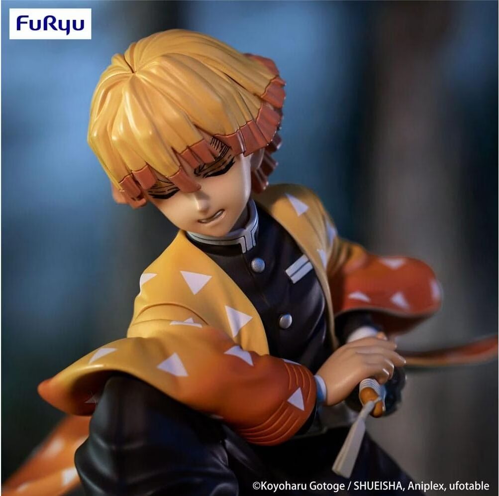Demon Slayer: Kimetsu no Yaiba Noodle Stopper PVC Statue Zenitsu Agatsuma - 10 cm