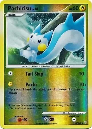 Pachirisu - 118/147 - Reverse Holo - EN Pachirisu - 118/147 - Reverse Holo - EN
