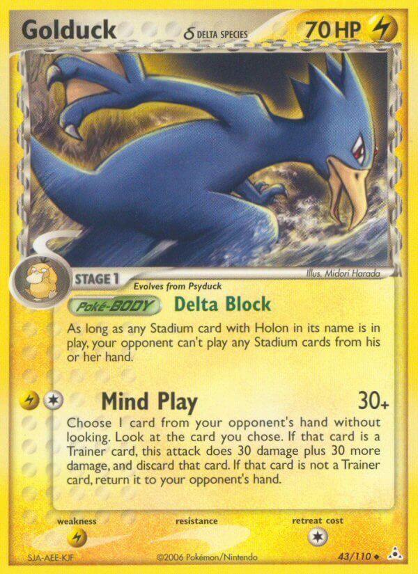 Golduck - 43/110 - EN Golduck - 43/110 - EN