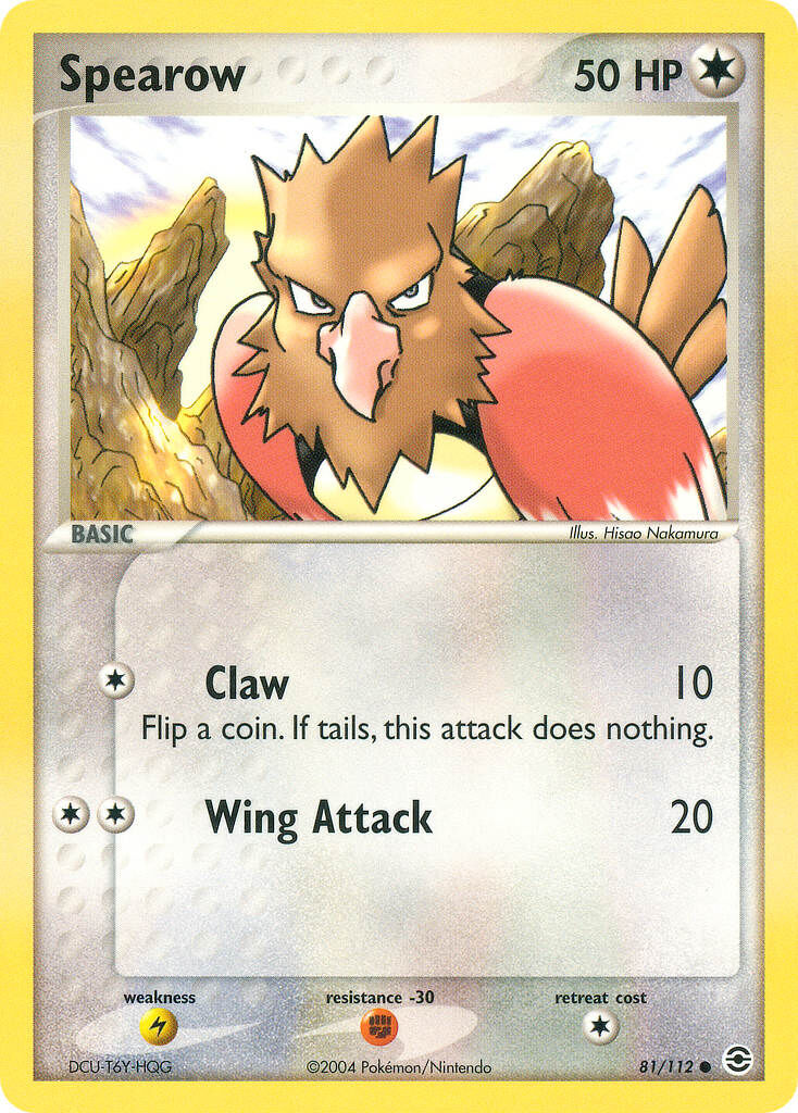 Spearow - 81/112 - EN Spearow - 81/112 - EN