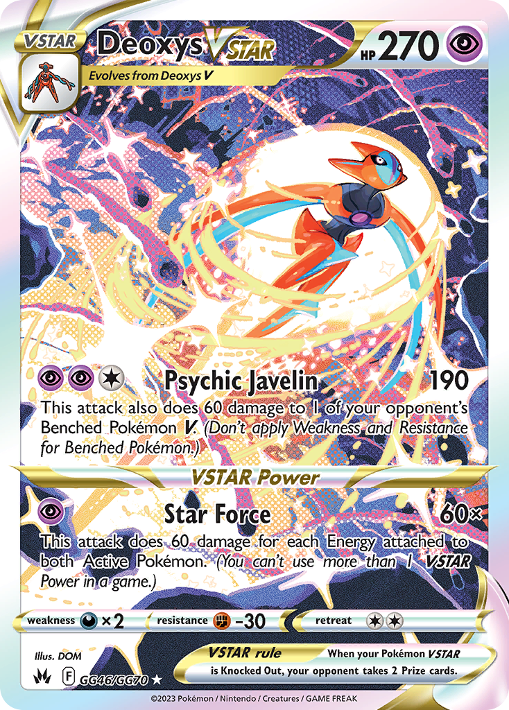 Deoxys VSTAR - GG46/GG70 - EN Deoxys VSTAR - GG46/GG70 - EN