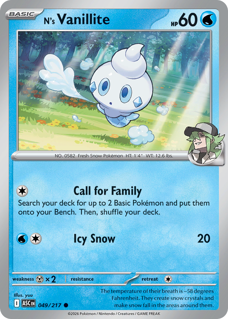 N’s Vanillite - 049/217 - EN N’s Vanillite - 049/217 - EN