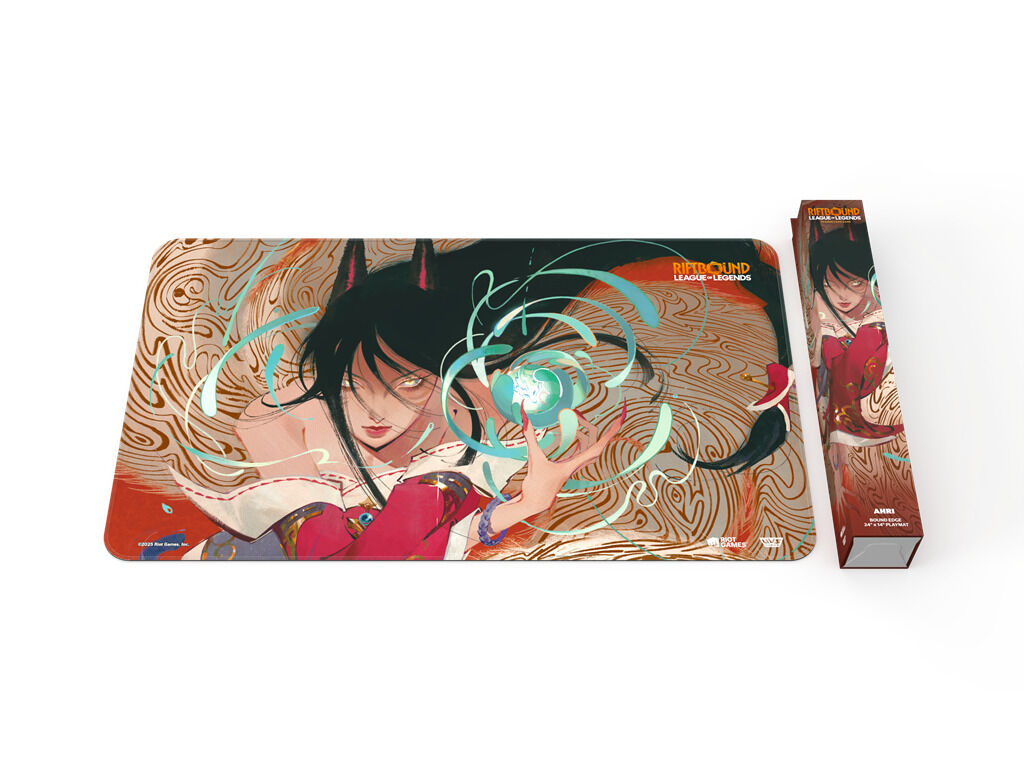 Riftbound Origins Ahri Playmat - League of Legends TCG - EN Riftbound Origins Ahri Playmat - League of Legends TCG - EN
