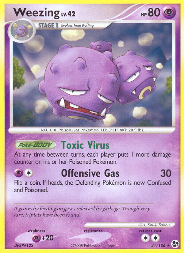 Weezing - 31/106 - Reverse Holo - EN