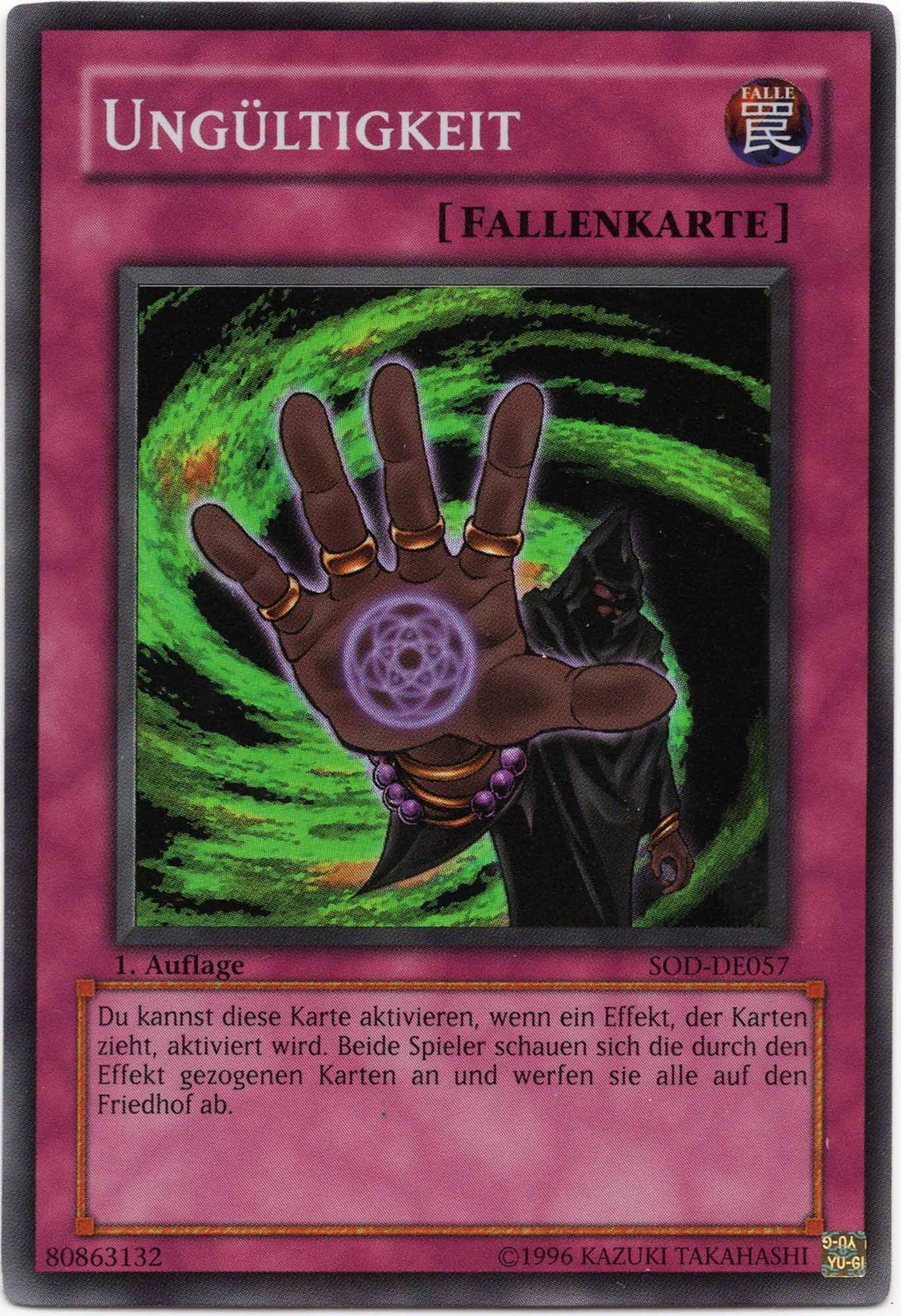 ung-ltigkeit-sod-de057-super-rare-1-auflage-moderately-played Ungültigkeit - SOD-DE057 - Super Rare - 1. Auflage (Moderately Played)