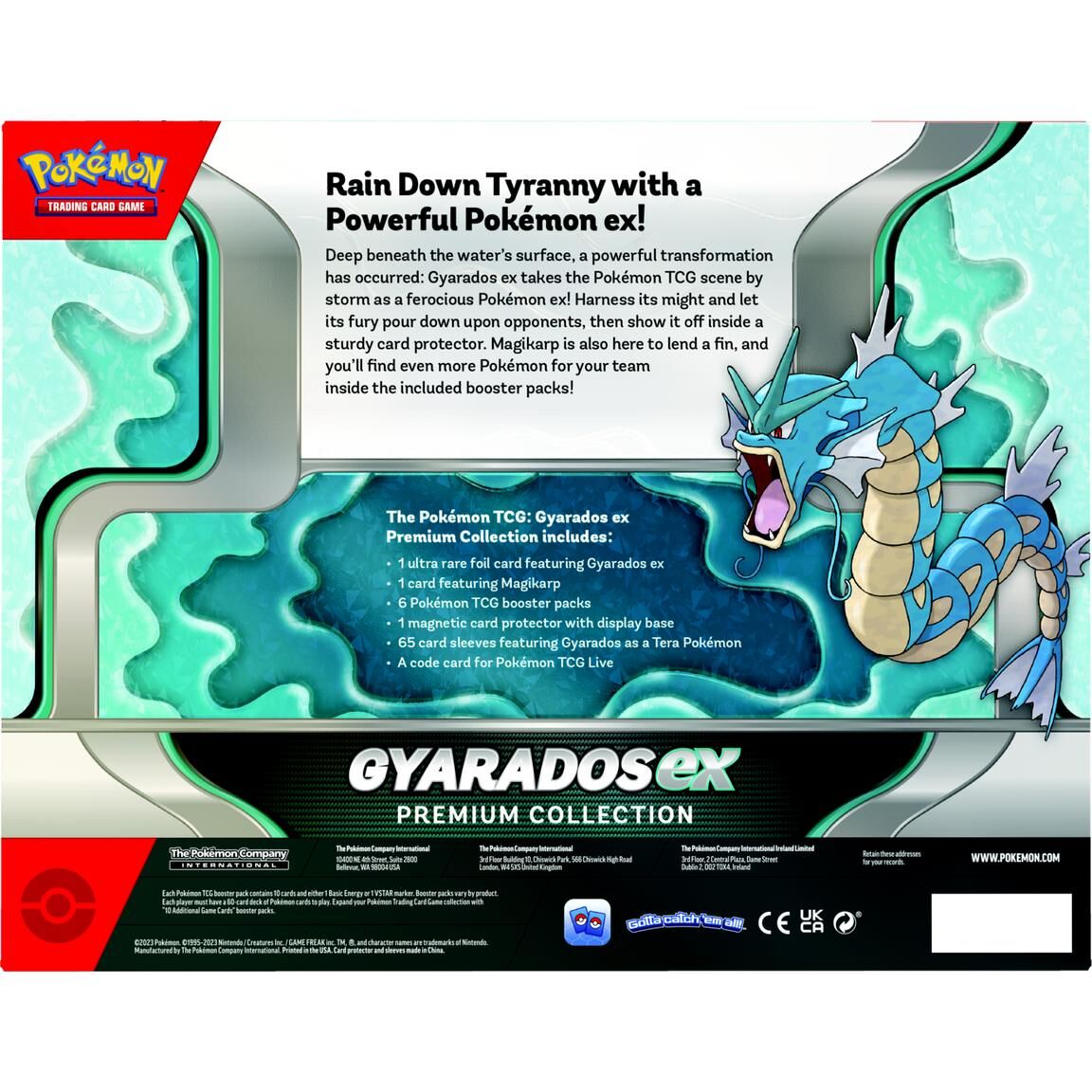Pokémon Gyarados EX Premium Collection Box - EN