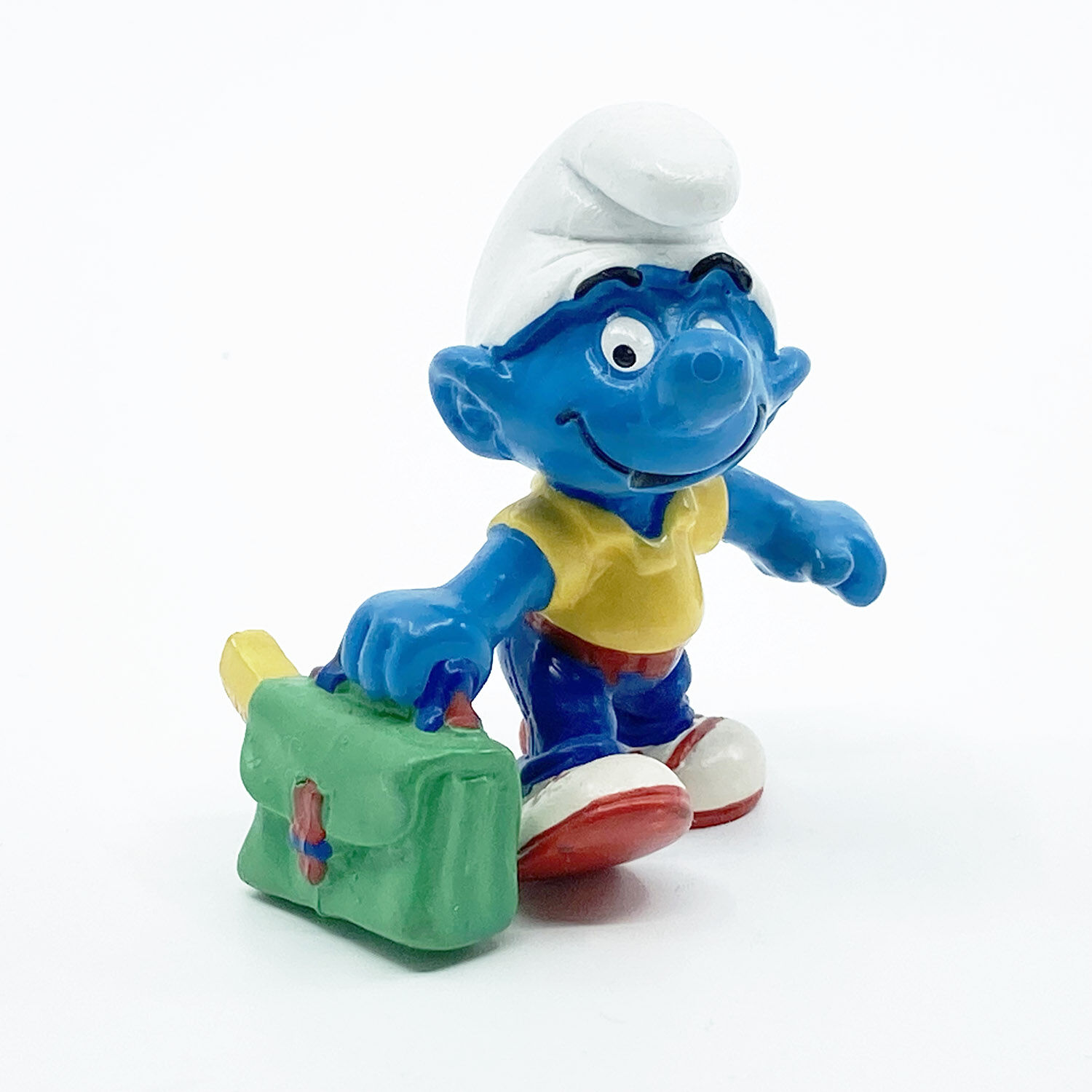 a1-029 Oberschüler Schlumpf PVC Figur