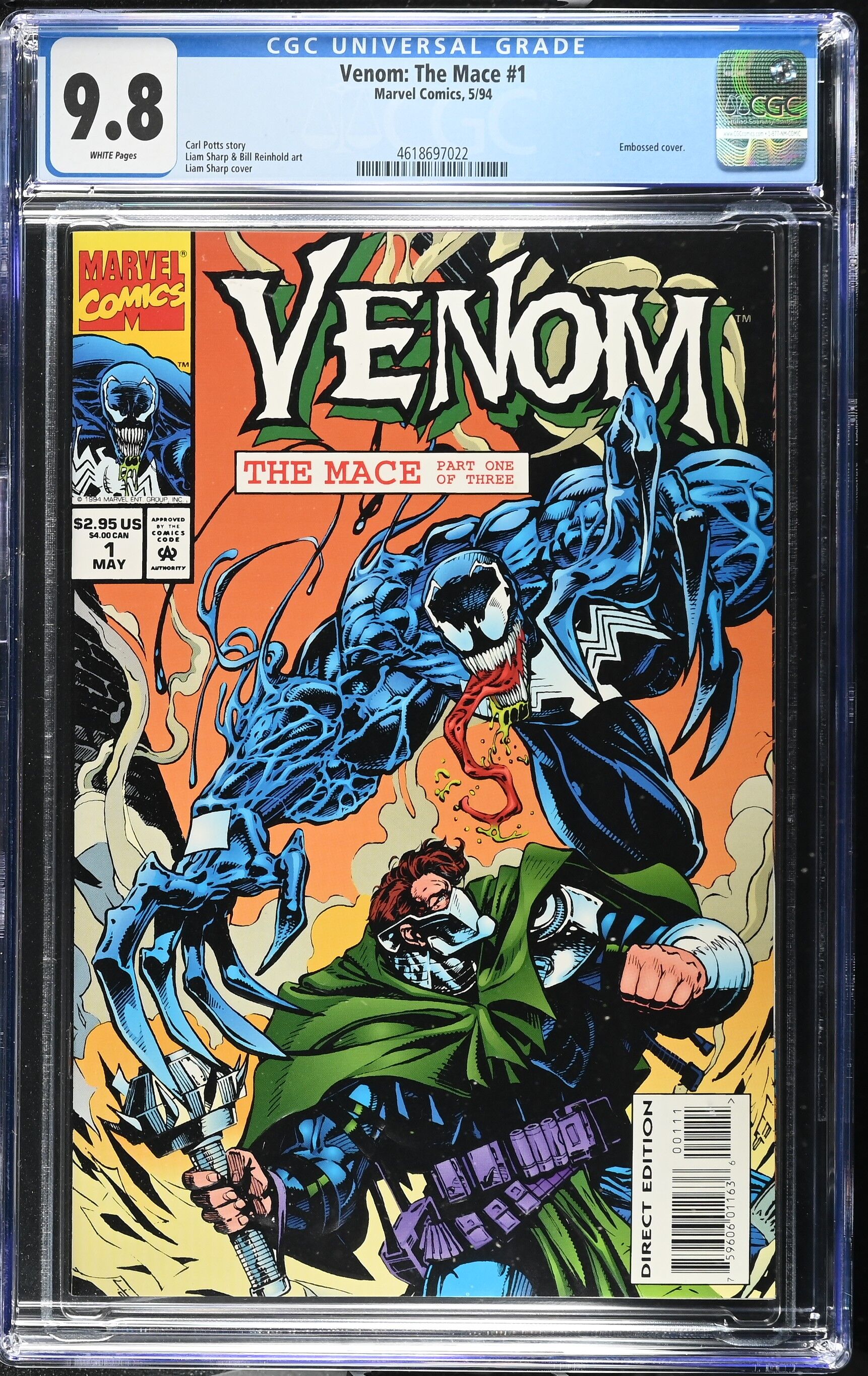 Venom: The Mace Issue 1 - CGC 9.8