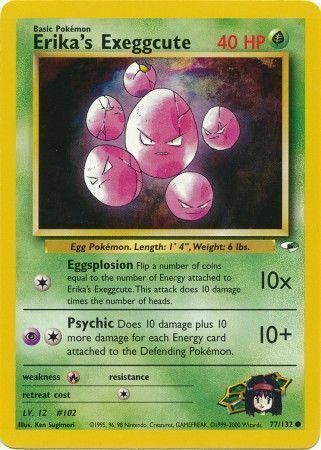 Erika’s Exeggcute - 77/132 - Unlimited - EN