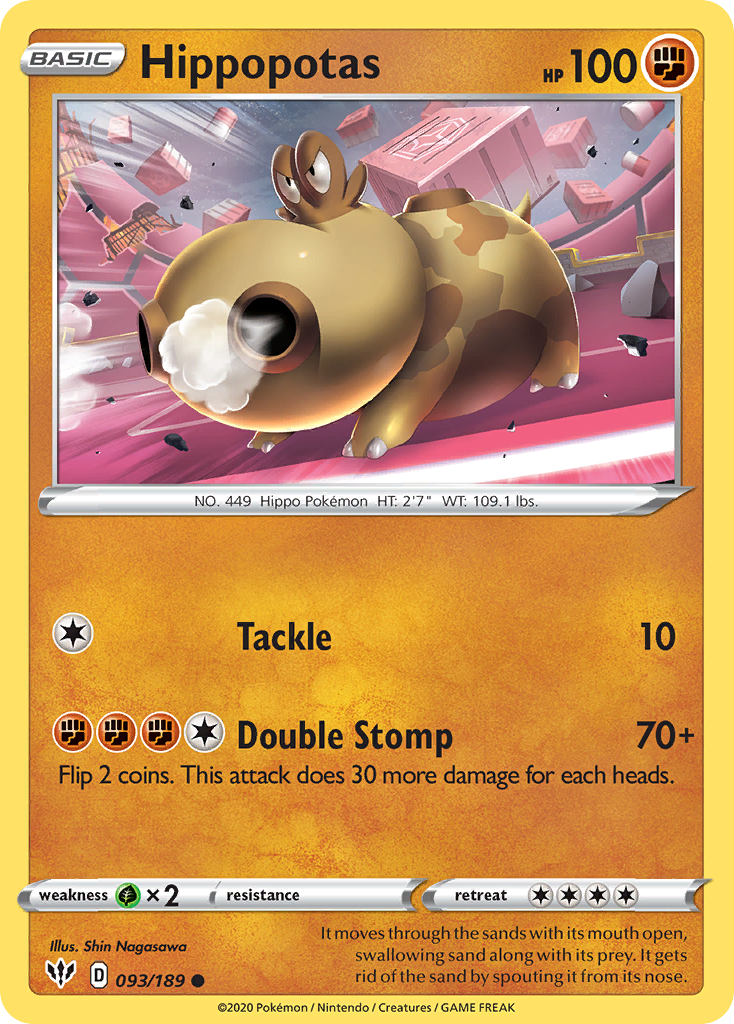 Hippopotas - 093/189 - EN