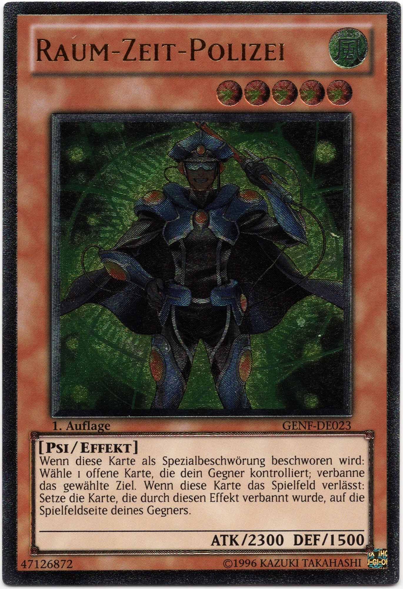 raum-zeit-polizei-genf-de023-ultimate-rare-1-auflage-near-mint Raum-Zeit-Polizei - GENF-DE023 - Ultimate Rare - 1. Auflage (Near Mint)