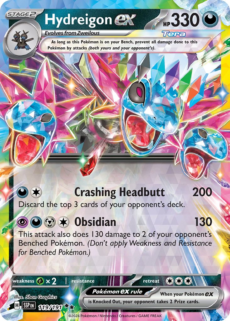 Hydreigon ex - 119/191 - EN Hydreigon ex - 119/191 - EN